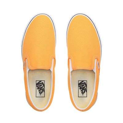 Vans Neon Classic Slip-On - Kadın Slip-On Ayakkabı (Turuncu)